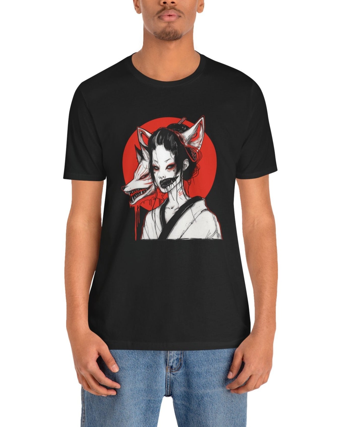 Kitsune Werewolf Girl T-shirt
