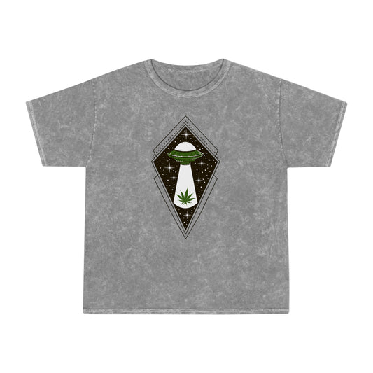 Marijuana abduction unisex t-shirt