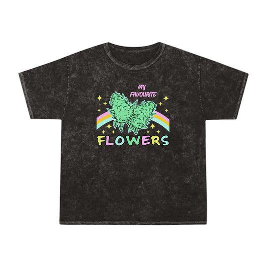 My Favourite Flowers unisex t-shirt