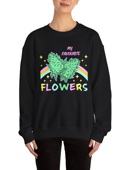 My Favourite Flowers unisex sweatshirt