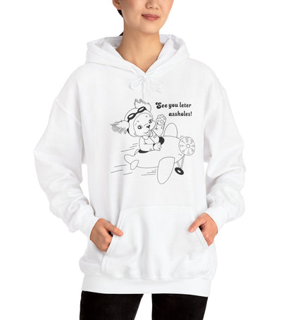 See You Letter Assholes ! Unisex  Hoodie